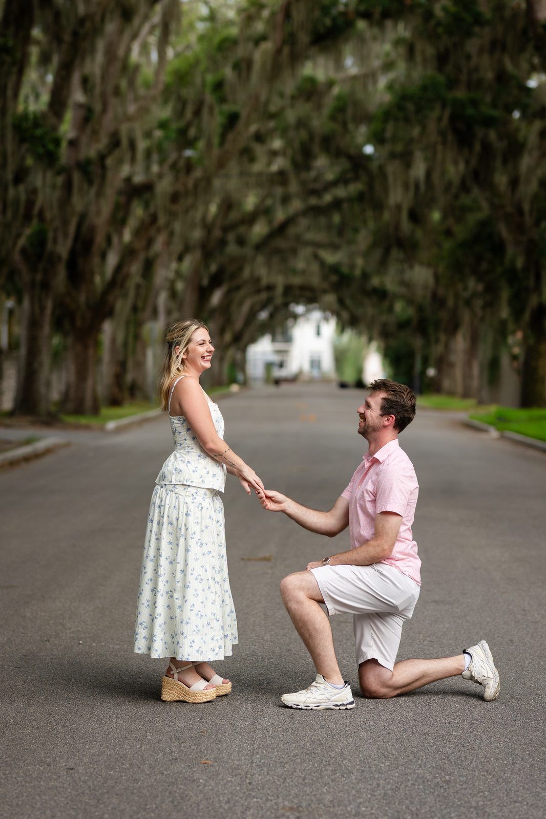 Tyler proposing to Ashlyn